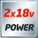Einhell akumulatorska kosilica u setu GE-CM 43 Li M Kit Power X-Change