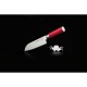 Nož kovani Dick D81742-18K Santoku s utorima Red Spirit 18 cm