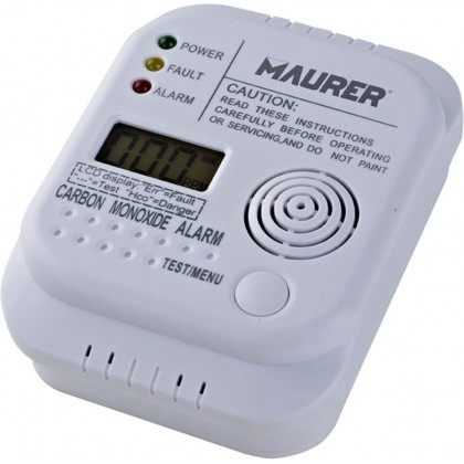Detektor ugljičnog monoksida MAUER 096161 baterijski