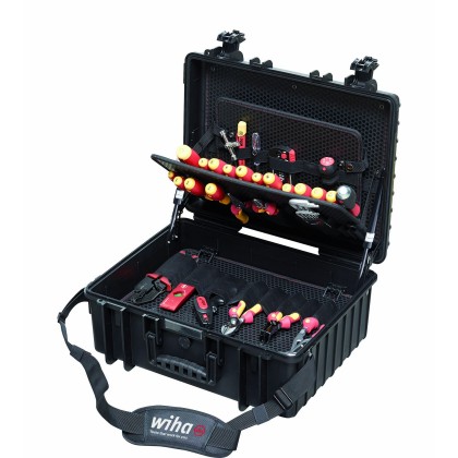 WIHA W40523 VDE kofer s električarskim alatom XL 80/1