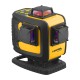 Nivel System Laserski nivelir CL4D-G 4x360° zelena zraka