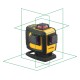 Nivel System Laserski nivelir CL4D-G 4x360° zelena zraka