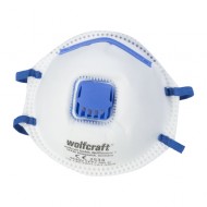 3 maske FFP2 V (CE) plava za finu prašinu Wolfcraft W4840