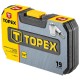 Set nasadnih E i torx ključeva 1/2" 19 kom Topex 39D379