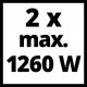 Einhell PXC-Twinpack 2x 18V 5,2 Ah, 2 baterije u setu