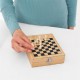 Set za vino BAMBOO CHESS s igrom šaha