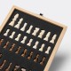 Set za vino BAMBOO CHESS s igrom šaha
