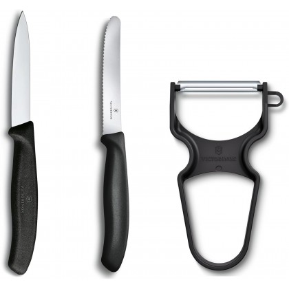 6.7113.35 Victorinox Ambiente set 3 pcs black
