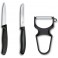 6.7113.35 Victorinox Ambiente set 3 pcs black