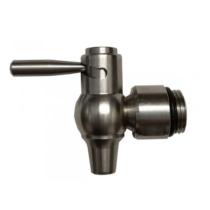 Slavina INOX 1/2" za inox spremnik za ulje - na polugu