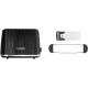 RUSSELL HOBBS 27371-56 Eden Black 2 Slice toster 