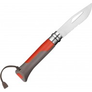 001714 Opinel Outdoor Red no.08