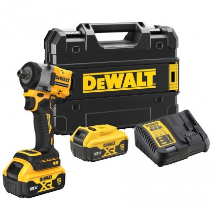 DeWalt DCF922P2T aku udarni odvijač 2×5,0Ah 1/2" 18V, kofer 610Nm