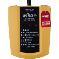 Wiha 45220 tester za utičnice 230V AC CAT II SB 255-61