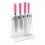 Dick D81797000-0579 Pink Spirit set 4 noža s akrilnim stalkom