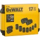 DeWalt DT7506 set nasadnih ključeva 6-27 mm 1/2" udarni 17/1 