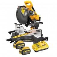 DeWalt DCS781X2 aku potezna kružna pila 54V 2×9,0Ah 305mm