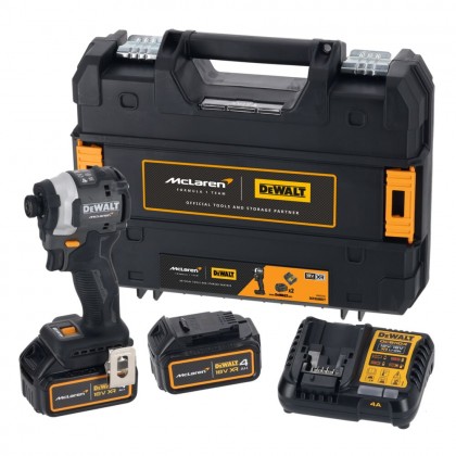 DeWalt DCF85MM2T McLaren F1 aku udarni odvijač 18V 205Nm 2×4,0Ah 