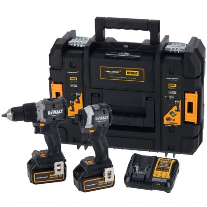 DeWalt aku set udarna bušilica i odvijač DCK200MP2T McLaren 2×5,0Ah