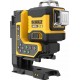DeWalt DCLE34035B-XJ aku 18V laser s daljinskim 3x360" 80m(100m) SOLO