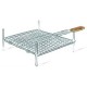 Dvostruka rešetka za roštilj Bormann BBQ1004 - 35 x 25 cm