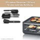 Severin Raclette Party Grill s 8 mini tava, RG 2365