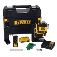 DeWalt DCLE34035D1-QW AKU 18V 1x2,0Ah linijski laser s daljinskim 3x360" 80m(100m)
