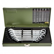 Proxxon PX23275 Set vilasto-okasti ključeva sa račnom Micro-CombiSpeeder 8-19mm