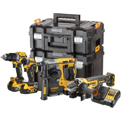 DeWalt DCK429P3T set aku alata 18V u 2 kofera, 4x alat, 3x baterija, punjač