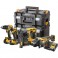 DeWalt DCK429P3T set aku alata 18V u 2 kofera, 4x alat, 3x baterija, punjač