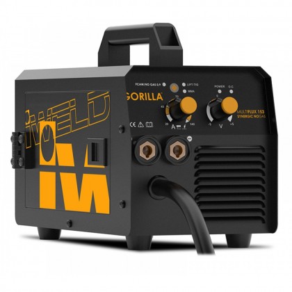 Iweld inverter za zavarivanje GORILLA MULTIFLUX 153 SYNERGIC NOGAS (140A) 80MLTFLUX153
