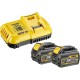 Dewalt DCS777T2 Pila potezna aku XR FLEXVOLT, 54V 216mm 2×6.0Ah