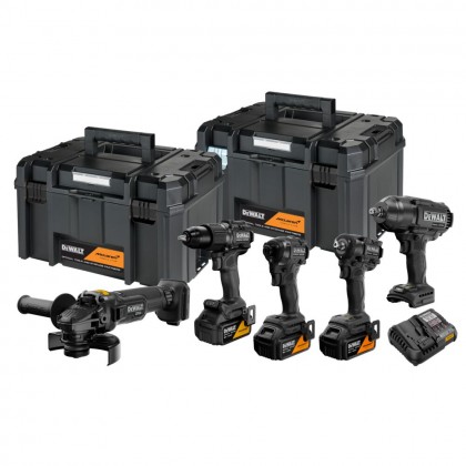 DeWalt DCK5222MP3T McLaren aku set alata 18V u 2 kofera, 3x baterija, punjač