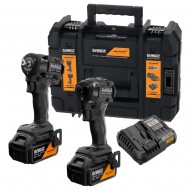 DeWalt DCK2224MP2T-QW McLaren set udarnih odvijača 18V DCF86M+DCF92M 2x5,0Ah