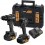 Dewalt DCK2222MP2T McLaren set udarnih odvijača 18V DCF86M+DCF92M 2x5,0Ah