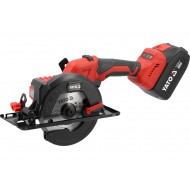 Yato TYT-8281185 aku ručna kružna pila 18V 2X4,0Ah 140mm BL motor