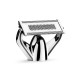 BaByliss Trimer OT996E X-Blade Super-X Metal Series Double Chrome